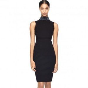 NWT Milly Gem Collar Sheath Dress